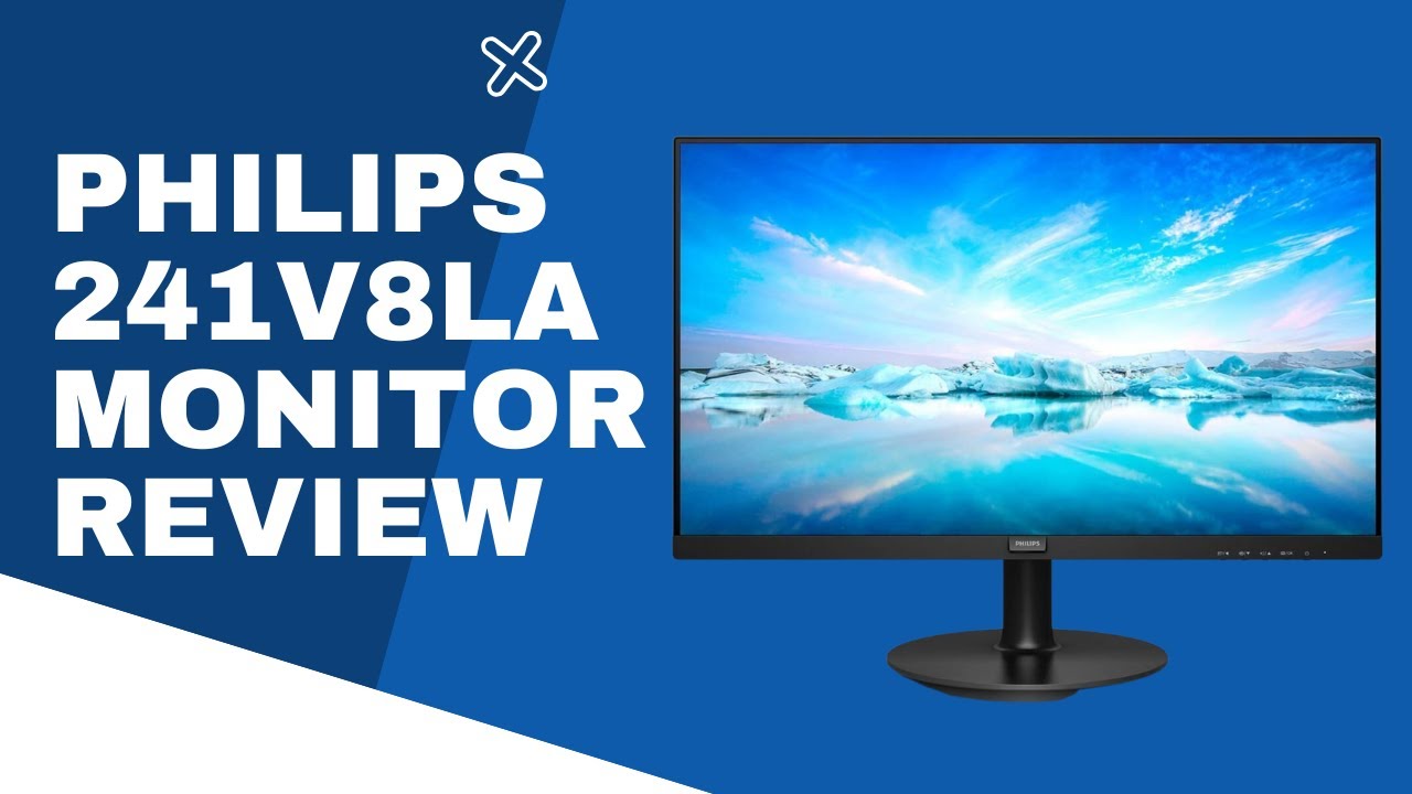 Philips 241V8LA- 24 Inch FHD Monitor Review - YouTube