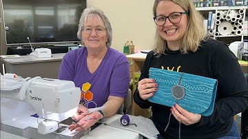 How to Use a Brother Couching Foot for Yarn