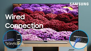 Connect your Samsung TV to the internet