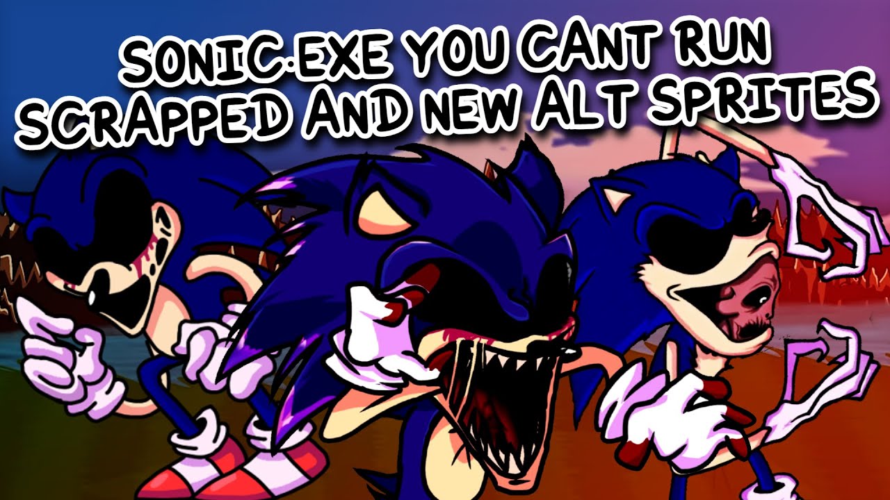 YCR - Alt Sprites [Official Sonic.EXE Mod] - Friday Night Funkin' - YouTube