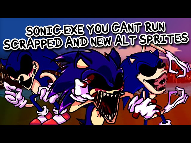 Alguns Sprites para meu mod de FNF do Sonic