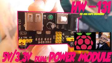 Master Dual Power Supply: Arduino HW-131 3.3V & 5V Module Overview and Demo