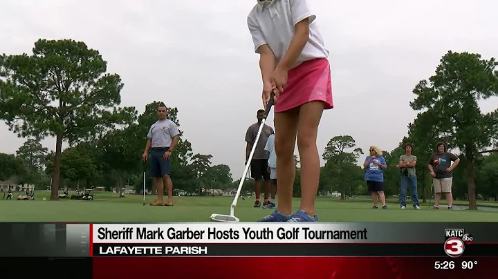Sheriff Mark Garber hosts Youth Golf Tournament