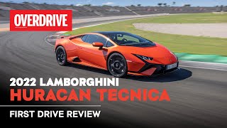 It's mad, it's wild, it's the Lamborghini Huracan Tecnica | OVERDRIVE
