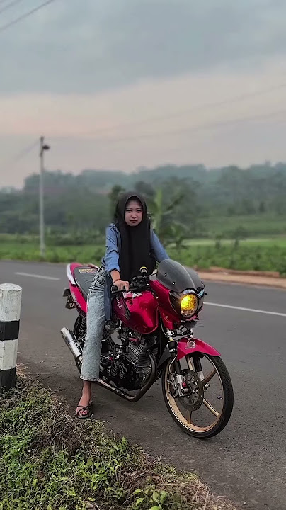 Ladies cantik motor Tiger
