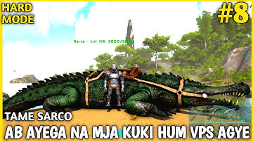 ARK ULTIMATE MOBILE EDITION | TAME SARCO WITH PTERANODON FULL GUIDE | PALWORLD |ARK | HINDI | EP #8