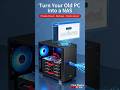 Turn your old PC into your own cloud storage