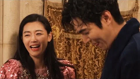 Lee Min Ho Jun Ji Hyun In Spanish Castle Legend Of The Blue Sea Funny Behind The Scene Eng Sub Lee Min Ho Jun Ji Hyun In Spanish Castle Legend Of The Blue Sea Funny Behind The Scene Eng Sub