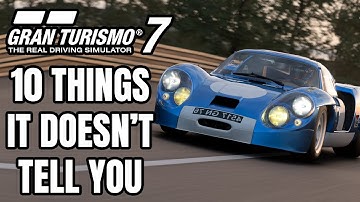 Gran Turismo 7 - 10 Things It Doesn