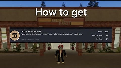 How To Get The "Who Hired This Security" Badge In Anomic (Roblox)