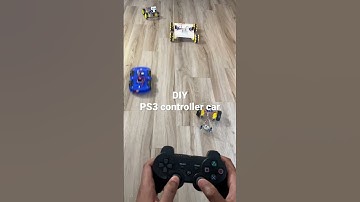 PS3 Controller + esp32 car DIY #shorts