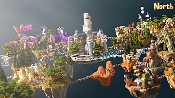 Minecraft Skybounds "ROBOTS" World Cinematic Animation!