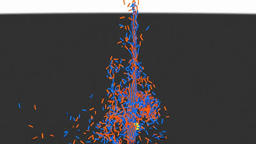Real Flow - Tower Collapsing - 1600 blocks