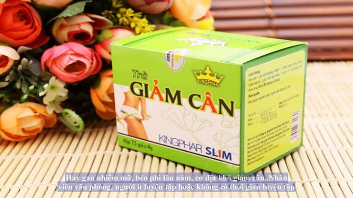 Trà giảm cân kingphar slim review năm 2024