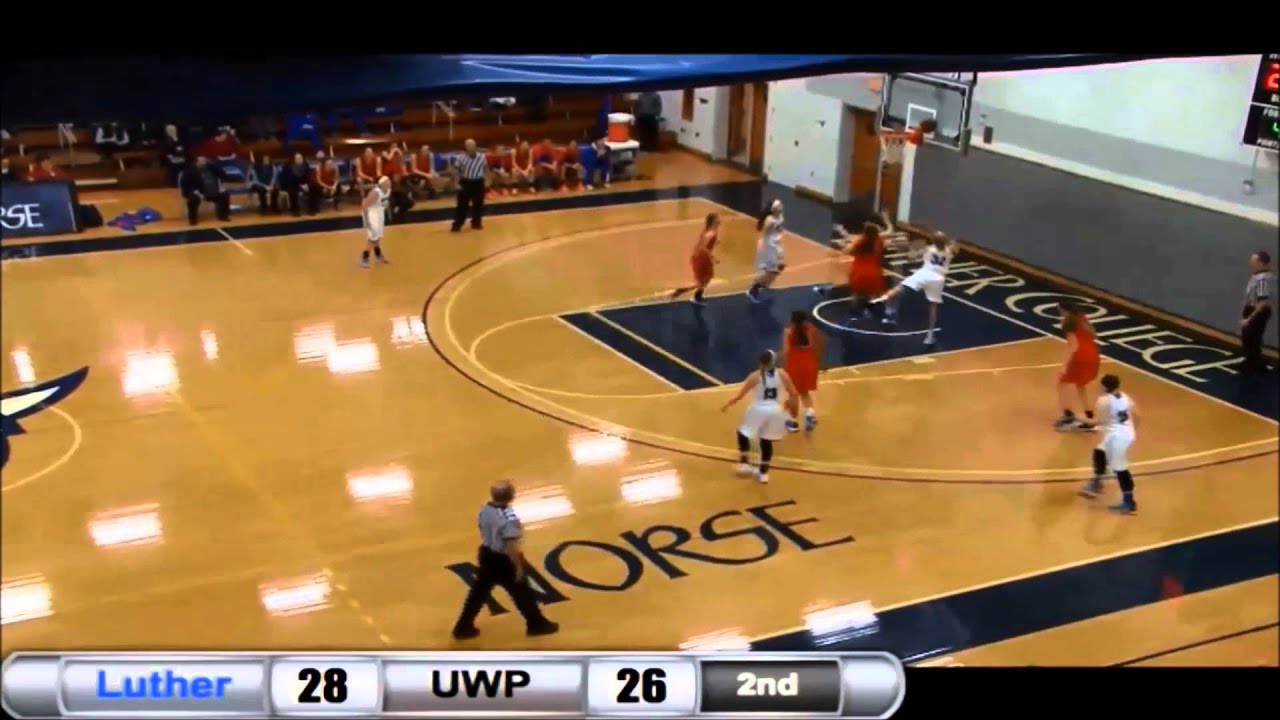 Luther College Women's Basketball vs UWPlatteville 11/24/2015 YouTube