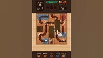 Roll the Ball slide puzzle Rotation E Pack Level 44 Solution