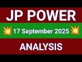 Jp Power Share Technical Analysis | Jp Power Share Price Prediction in Hindi | 17 September 2025