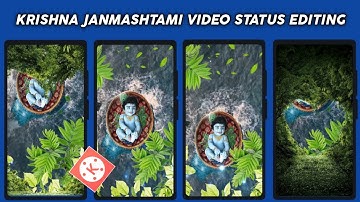 Krishna Janmashtami Special Video Status Editing | Kinemaster Video Status Editing  Technical Vj Pro