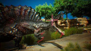 Path of Titans: Solo Spinosaurus Hunt Compilation