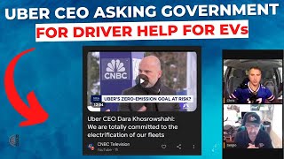 Uber CEO Asking Government For Helping Drivers Switch To EVs