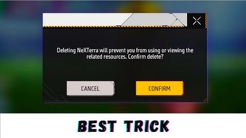 DELETE NEXTERRA MAP NOW 🤫 NEW TRICK 🥵 RIP NEXTERRA MAP 😂