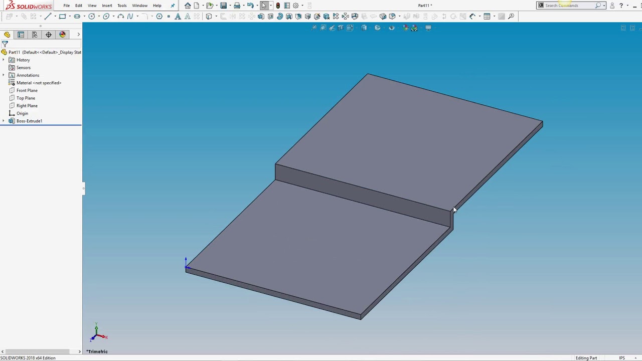 Sheet Metal Offsets YouTube