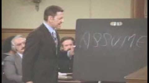 What Happens When You Assume