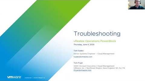Troubleshooting with vRealize Operations