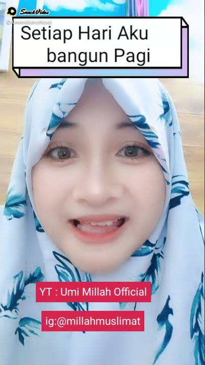 Setiap hari aku bangun pagi