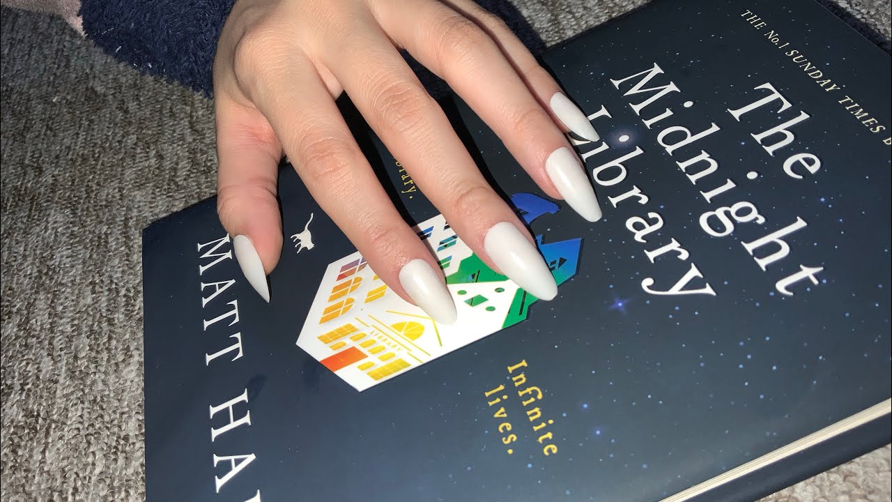 ASMR Tapping and scratching on books 📚