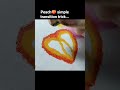 Peach🍑 simple trick #art #drawing #drawingvideo #painting #drawingideas #drawingshorts