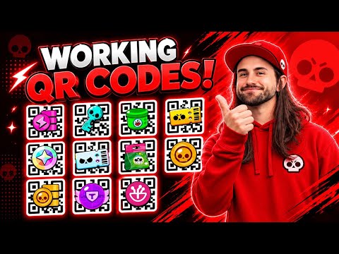 WORKING QR CODES in Brawl Stars! 🎁🔥 | Free Rewards & New QR Codes