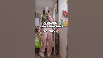 Colour combination🌷✨ #shorts #color #combination #aesthetic