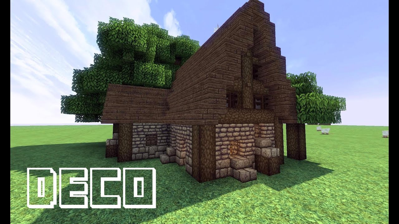 Minecraft : creer une maison medievale youtube