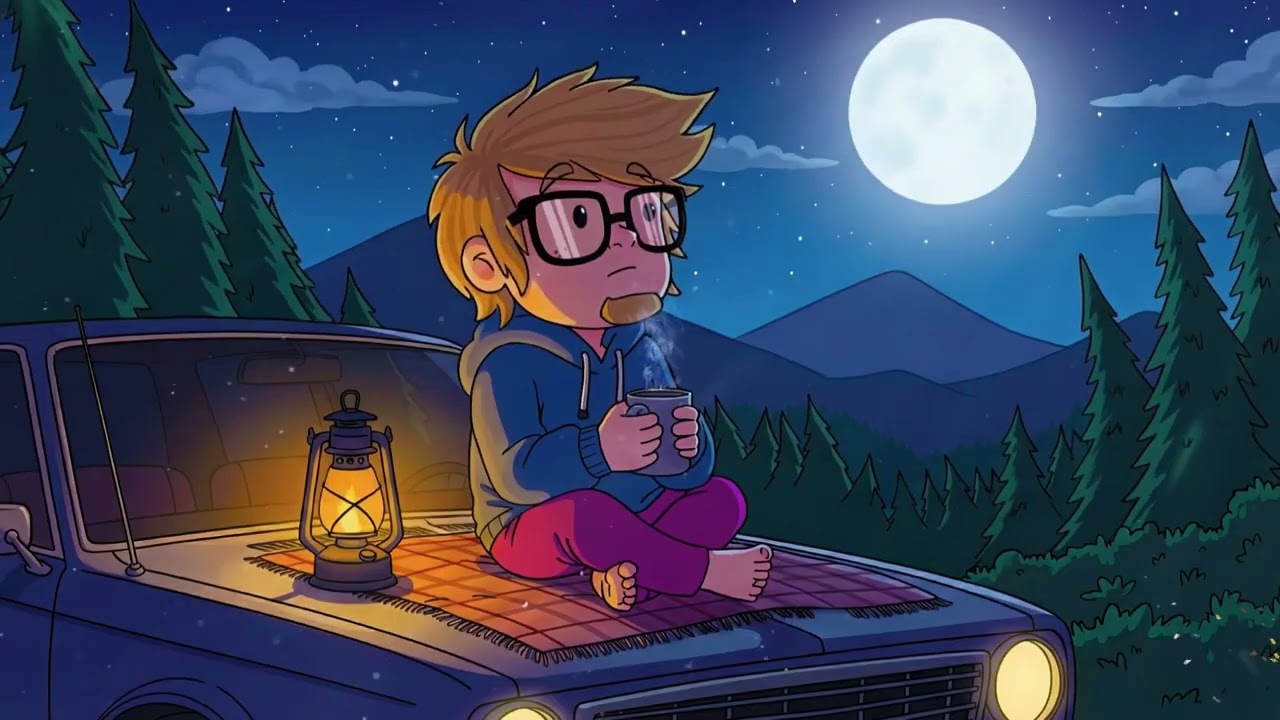 Moonlit Silence 🌕 | Cozy Lofi Beats for Late Nights - Dave FM | Light Music To Relax