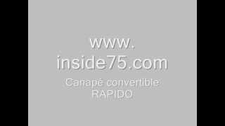 Www Inside75 Com Canapé Convertible Express Lampolet Couchage Quotidien