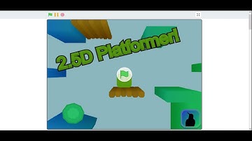 2.5D Platformer on Scratch