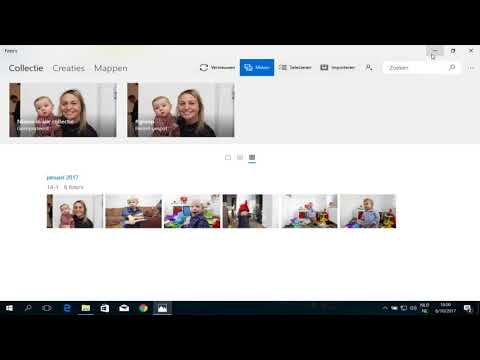 Aan de slag met de Foto's app op Windows 10