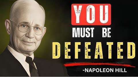 Turn Your Biggest Failure Into Success | Napoleon Hill