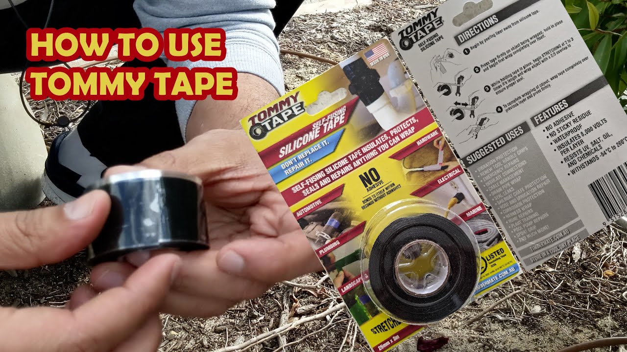 How to use Tommy Tape TommyTape YouTube