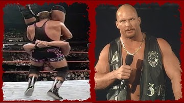 Stone Cold After Owen Hart Broke His Neck.
