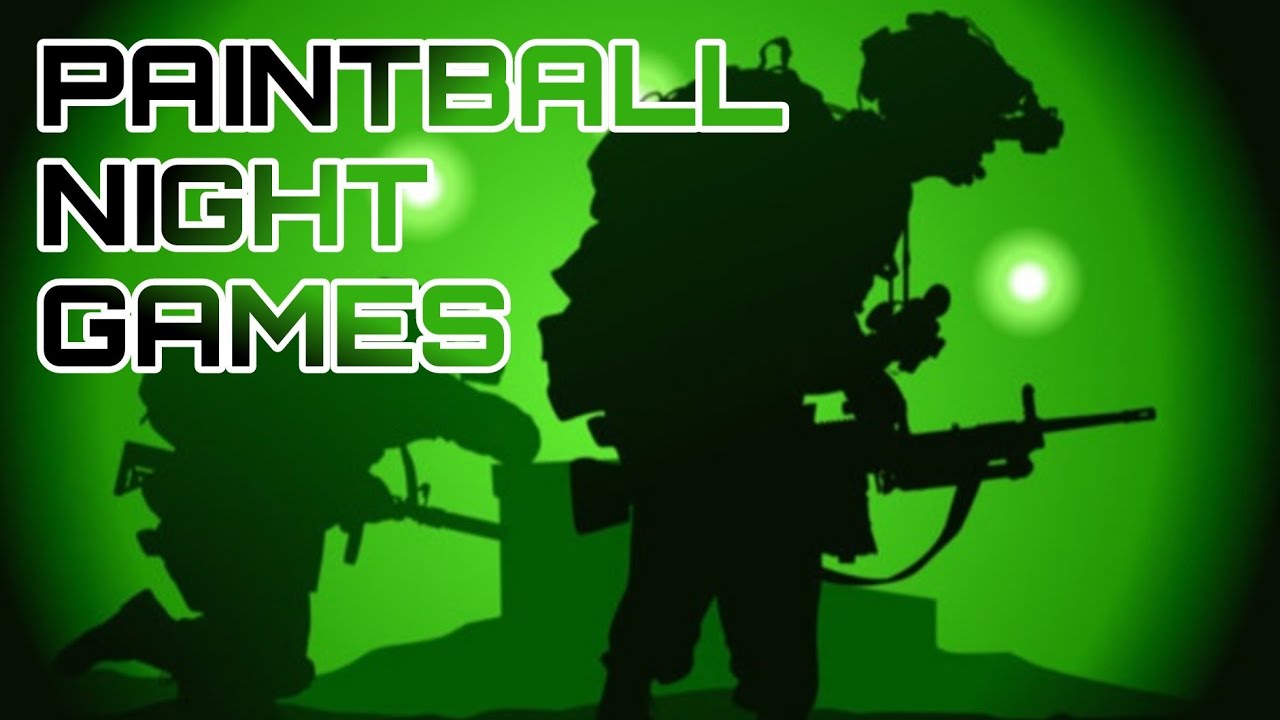 Paintball Night Games YouTube