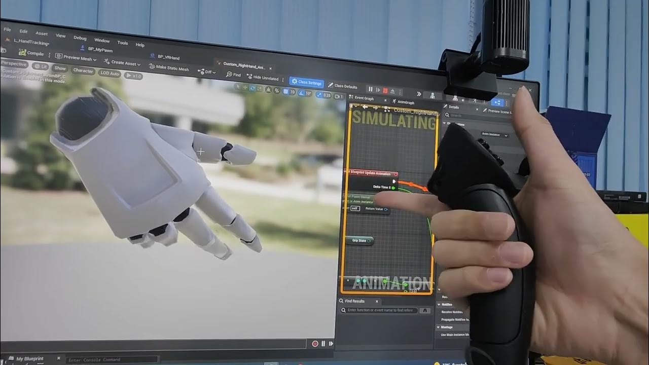 Unreal 5 Valve Index controller finger tracking YouTube