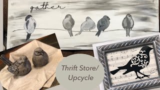 Thrift Store Makeover/ To the Birds