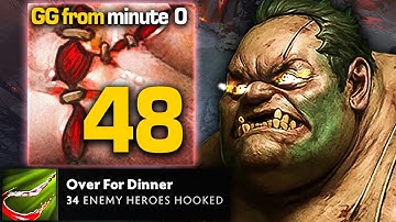 4 Flesh Heaps Before Creeps Spawn – Pudge Already Won The Game | Pudge Official