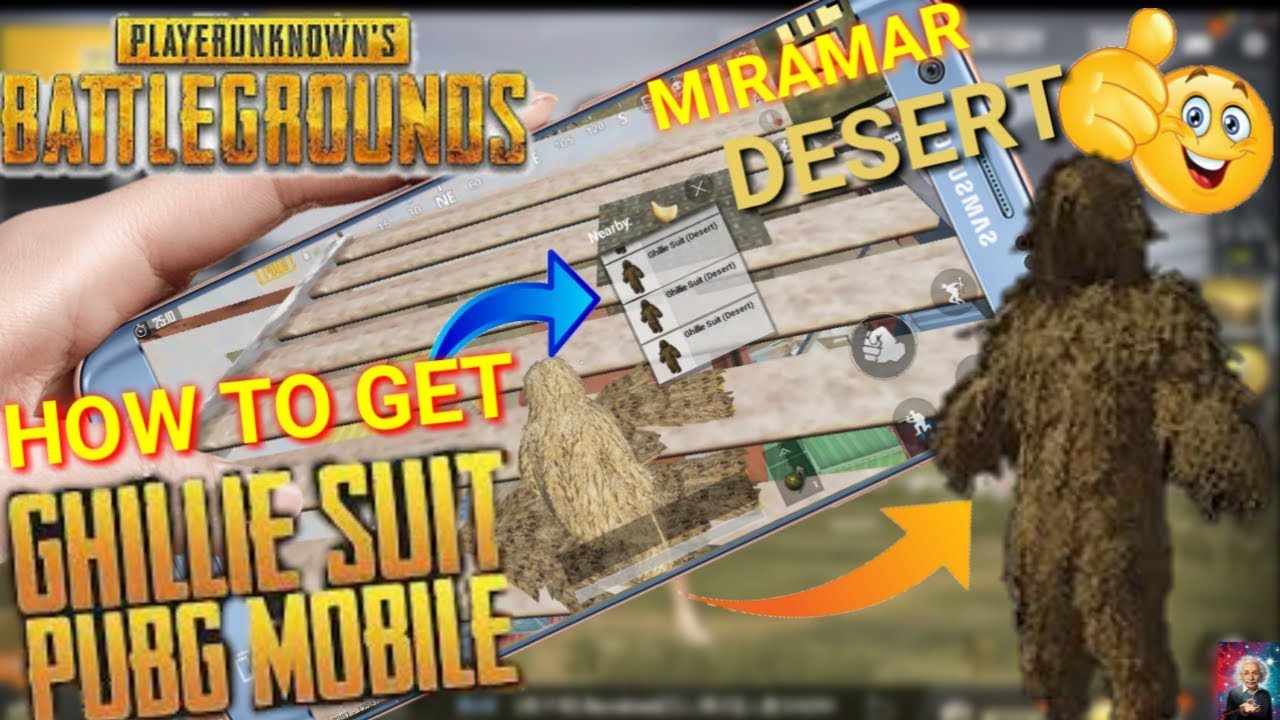 How To Get Desert Ghillie Suit In Pubg Mobile