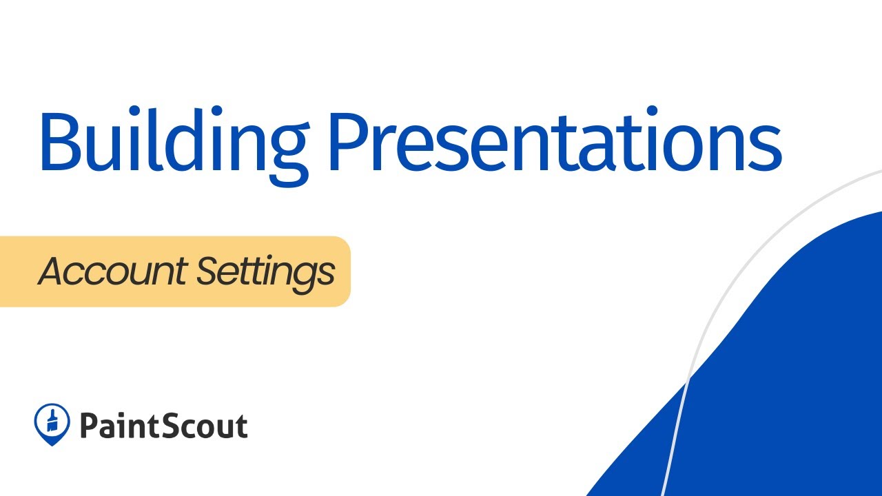 How to Create a PaintScout Presentation