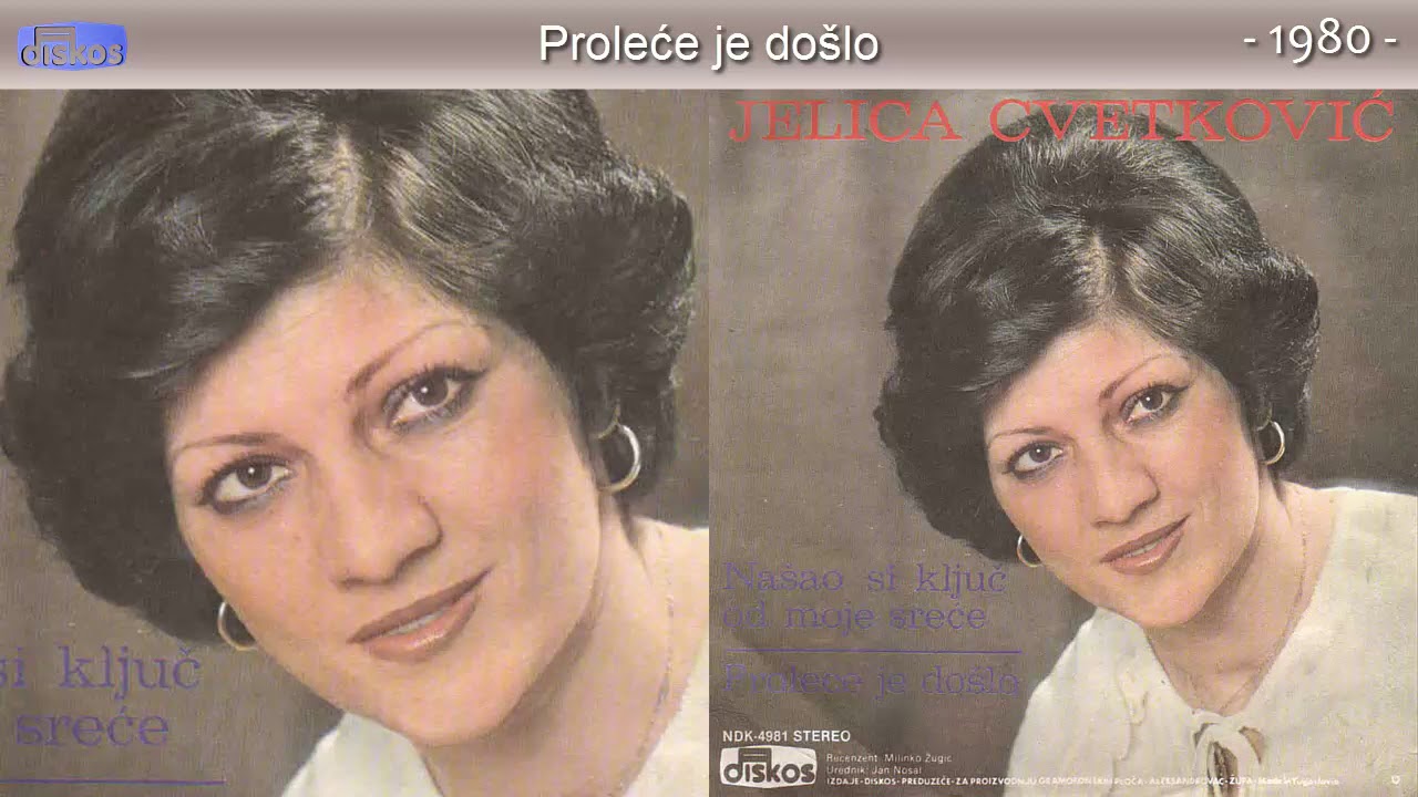 Jelica Cvetkovic - Prolece je doslo - (Audio 1980)