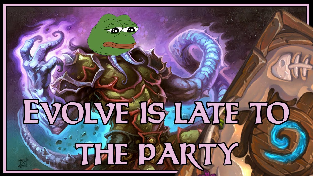 Hearthstone: Evolve is late to the party (evolve shaman)