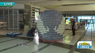 Canstruction Cleveland 'wows' Fox 8's Kenny Crumpton